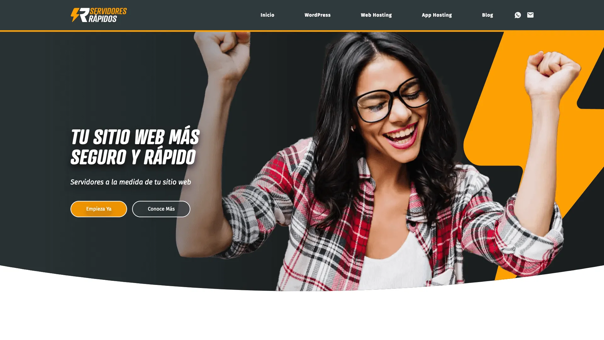 Servidores Rapidos website